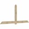Ekena Millwork Eugene Rough Sawn Timber Gable Bracket, Douglas Fir, 108"W x 49"H x 2"D x 6"F, 11/12 Pitch GBW108X49X0206EUG00RDF - alternate 3